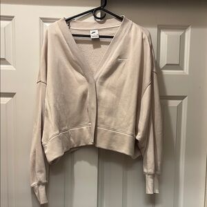 Nike Cream Cardigan.